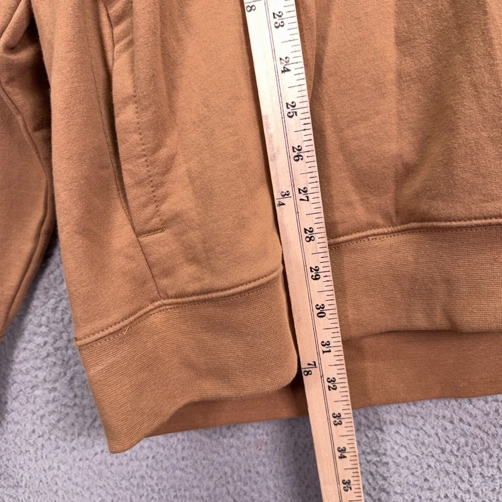 American Eagle Hoodie Mens XXL Brown Fleece Pullover‎ Hooded Sweatshirt Lounge